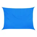 Produktbild: Sonnensegel 3x4 rechteckig blau Sonnenschutz wasserabweisend Garten Camping