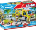 Produktbild: PLAYMOBIL 71202 Rettungswagen mit Licht und Sound NEU / OVP