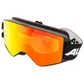 Produktbild: Alpina Nakiska Hm Fahrradbrille, schwarz/orange (704), 0, Einheitsgröße