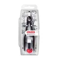 Produktbild: Herlitz 11122322 Schnellverstellzirkel my.pen schwarz/grau mit Zusatzminen und A
