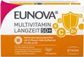 Produktbild: Eunova Langzeit 50+ - Nahrungsergänzungsmittel und Multivitamin mit Mineralstoffen und Lutein - speziell für Menschen ab 50-1 x 30 Kapseln