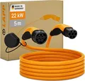 Produktbild: LAPP MOBILITY Ladekabel Typ 2, bis zu 22 kW, 5 m, Orange (61789)