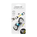 Produktbild: Nite Ize MSBL-03-R7 SlideLock 360° Doppelkarabiner mit Magnetverschluss, Blau
