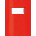 Produktbild: HERMA Heftumschlag mit Baststruktur rot Kunststoff DIN A5 (4008705074223)