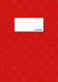 Produktbild: HERMA 7422 2500x Heftschoner PP A5 gedeckt/rot