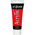 Produktbild: El Greco Acrylic Tube Echtrot,75 Ml Künstlerfarben - Kreul