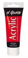 Produktbild: KREUL Acrylfarbe el Greco echtrot 75 ml Tube