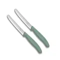 Produktbild: Victorinox | Tafelmesser Swiss Classic | 2 Stück | Mintgrün | Swiss Made | ideal auch als Frühstücksmesser