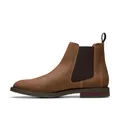 Produktbild: Clarks Premium Herren Jaxen Easy Chelsea Boot, Cola Suede, 45 EU, Cola Suede, 43 1/3 EU