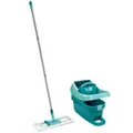 Produktbild: Leifheit AG LEIFHEIT Profi Wischtuchpressen Set mit Rollen, 2-teilig, Wischset enthält Wischtuchpresse mit Rollen und den Bodenwischer, 1 Set 55096