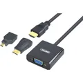 Produktbild: Unitek Y-6355 Videokabel-Adapter HDMI VGA (HDMI, VGA, 17.70 cm) (Y-6355)