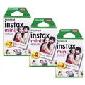 Produktbild: Fujifilm Instax Mini Film Doppelpack 2x10 Aufnahmen 3er Set für 60 Bilder