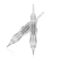 Produktbild: TATELF 10pcs 3RL Tattoo Cartridge Needles for S20 P300 Screw Needles for Permanent Makeup Machine Tattoo Eyebrow Eyeliner Lip Contour