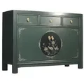 Produktbild: OPIUM OUTLET Möbel Kommode Schrank Sideboard Hochzeitsschrank 33082-3 tannengrün asiatisch chinesisch orientalisch Holz