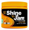Produktbild: Ampro Shine-n-Jam Maximum Hold - Infused with Honey Extract to Strengthen Hair - Great for Taming Fringe, Ponytails, Soft Weaves and Braids - Keeps Firm Zöpfe mit Non-Greasy Shine - 454 g