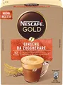 Produktbild: 6x NESCAFÉ GOLD Ginseng für zuckerlöslichen Kaffee mit Milch und Ginseng, 10 Beutel à 6 g (60 g) + Italian Gourmet Polpa 400g