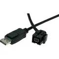 Produktbild: Bachmann Keystone Mini DisplayPort/DisplayPort black (0.50 m) (917.214)