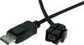 Produktbild: BACHMANN Keystone Mini Displayport/Displayport, schwarz