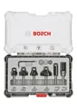 Produktbild: Bosch 6-teiliges Rand- und Kantenfräser-Set, 6-mm-Schaft 2607017468