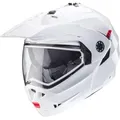Produktbild: Caberg Motorradhelm Tourmax X Klapphelm, vorbereitet für Kommunikationssystem,integriertes Sonnenvisier weiß XL (61/62)