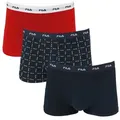 Produktbild: Fila Boxershorts MAN BOXER SHORTS (3er Pack) mit elastischem Logobund bunt M