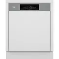 Produktbild: BEKO BDSN38440X Einbau-Geschirrspüler integriert 60 cm - Silber
