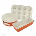 Produktbild: Dr. Oetker Backformen 3er-Set DieMaus, Springform Kastenform Muffinform antihaft