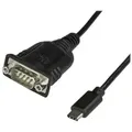 Produktbild: StarTech.com USB-C auf Seriell Adapter - USB C zu RS232 Kabel - USB Typ C auf DB9 Kabeladapter - Windows / MacOS / Linux