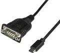 Produktbild: StarTech.com USB to RS232 DB9 Serial Adapter Cable - M/M - Kabel USB / seriell - DB-9 (M) bis USB-C (M) - 40 cm - Daumenschrauben