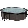 Produktbild: Gre Composite Pool Avantgarde Oval 524 cm x 386 cm x 124 cm m. Beleuchtung