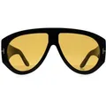 Produktbild: Tom Ford Bronson FT1044 01E glÃ¤nzend schwarz braun Sonnenbrille