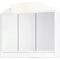 Produktbild: Spiegelschrank Ivy Weiss Drei Spiegeltüren Beleuchtung - Jokey