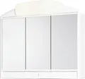 Produktbild: Jokey Spiegelschrank Ivy weiss drei Spiegeltüren Beleuchtung