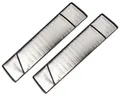 Produktbild: 2x Scheibenabdeckung Sonnenschutz Winterschutz 140x68 cm Frontscheibenabdeckung