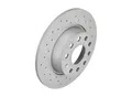 Produktbild: ZIMMERMANN Bremsscheibe 600324152 Hinterachse Gelocht 272mm 10mm für Ford MG VAG VW (FAW)