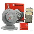 Produktbild: ZIMMERMANN Bremsenset Sport Bremsscheiben + Bremsbeläge hinten VW GOLF VII CADDY