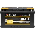Produktbild: BSA Performance Autobatterie 110Ah 12V