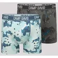 Produktbild: CAMP DAVID Boxershorts Set: (2-St) mit All Over Print bunt L