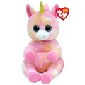 Produktbild: Ty Skylar Einhorn Beanie Bellies Medium 24cm - Quetschbare Beanie Baby Weiche Pluschtiere - Sammelbares Kuscheliges Stofftier