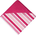 Produktbild: Erwin Müller Kinder-Kapuzenbadetuch, Kapuzenhandtuch Frottier rosa Größe 140x140 cm - saugstark, hautfreundlich, Streifen (weitere Größen)