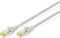Produktbild: DIGITUS Professional Patch-Kabel RJ-45 M bis M 1 m SFTP CAT 6a gestiefelt halogenfrei ohne Haken Grau (DK-1644-A-010)