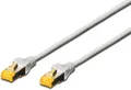 Produktbild: Digitus CAT 6A S-FTP Patchkabel LSOH Cu 1m Grau Netzwerkkabel RJ45-Stecker NEU