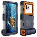 Produktbild: Upgrade wasserdichte Handyhülle Wasserdicht tief 15m IPX8 Universelle Tauche...