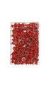 Produktbild: Wedo 54202 Pinnadeln Diabolo-Form, Länge 2,3 cm, Kopfdurchmesser 9 mm, Nadellänge 1,1 cm, 100 Stück in Klarsichtdose, rot