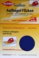 Produktbild: Kleiber Zephir Aufbügel Flicken 40 x12 cm Baumwolle mittelblau
