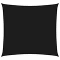 Produktbild: vidaXL Sonnensegel Wasserfest Sonnenschutz Windschutz Sonnendach UV Schutz Garten Terrasse Balkon Oxford-Gewebe Quadratisch 6x6m Schwarz