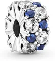 Produktbild: Pandora Kettenanhänger Pandora Klares & blau funkelndes Clip-Charm 799171C01 Anhänger