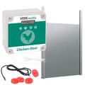 Produktbild: Hühnerklappe VOSS.farming Chicken-Door Set Automatisch Türöffnung Hühnertür Huhn