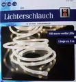 Produktbild: Lichterschlauch mit 100 warmweißen Miro LED für Innen und Außen 5m
