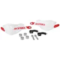 Produktbild: Acerbis Handschützer X-Factory Weiß/Rot, Inkl. Anbaukit